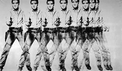 Et Andy Warhol bilde som ble solgt for over 100,000,000 Dollar.